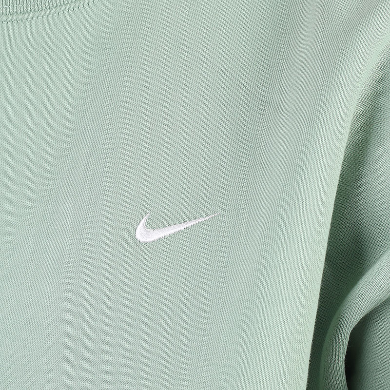 мужская зеленая толстовка Nike NRG Crew Fleece CV0554-006 - цена, описание, фото 2